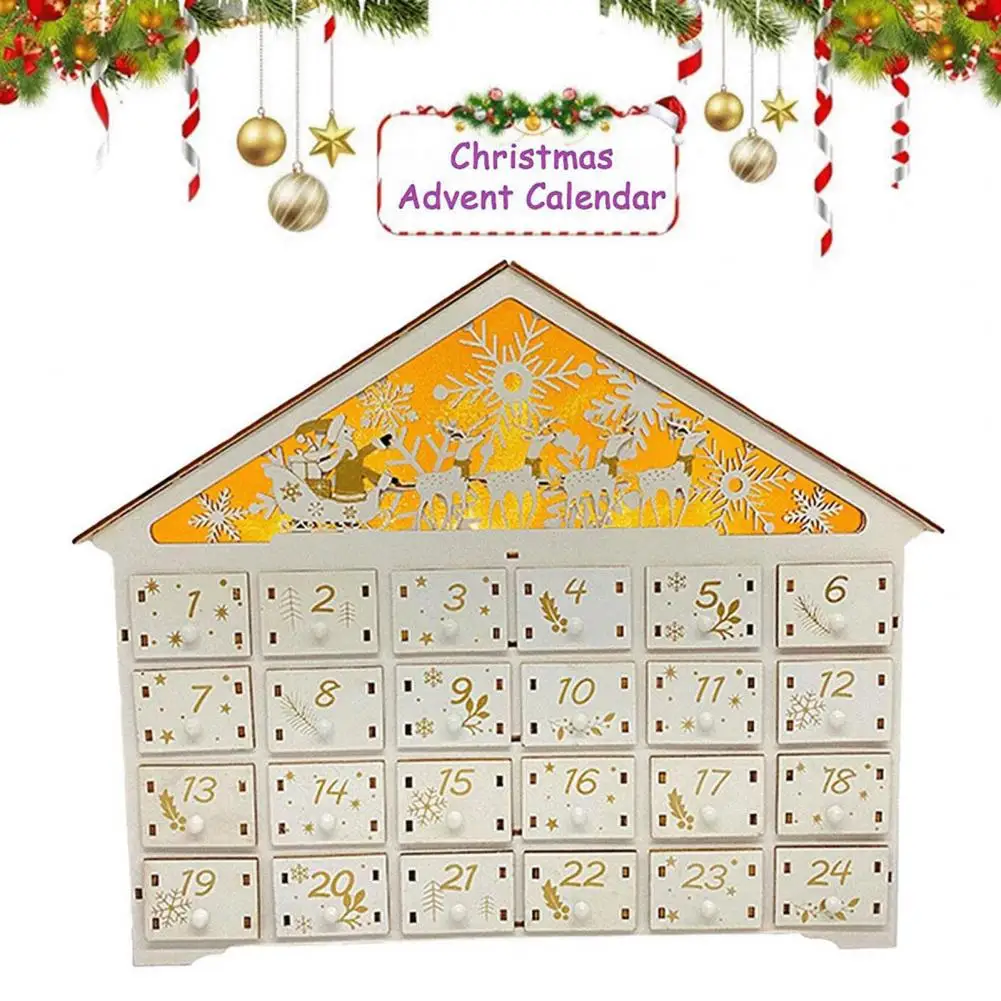 Christmas Wooden Calendar Unique Odorless Clear Print LED Christmas Wooden Countdown Calendars for Festival
Christmas Wooden Calendar Unique Odorless Clear Print LED Christmas Wooden Countdown Calendars for Festival