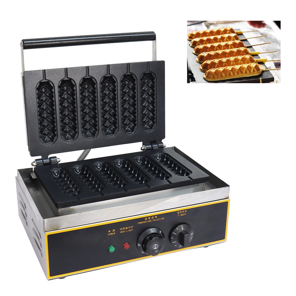 Electric Commercial Use Snack Machine Hot Dog Waffle Maker Non-stick French Muffin Sausage Machine Crispy Machine
Electric Commercial Use Snack Machine Hot Dog Waffle Maker Non-stick French Muffin Sausage Machine Crispy Machine