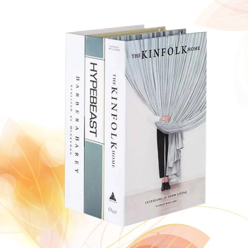 Book Books Decor Fake Decorative Faux Boxkraft Sheets Prop Paper Decoration Simulation Bookshelf Boxes Table Coffee Ornaments 
Book Books Decor Fake Decorative Faux Boxkraft Sheets Prop Paper Decoration Simulation Bookshelf Boxes Table Coffee Ornaments