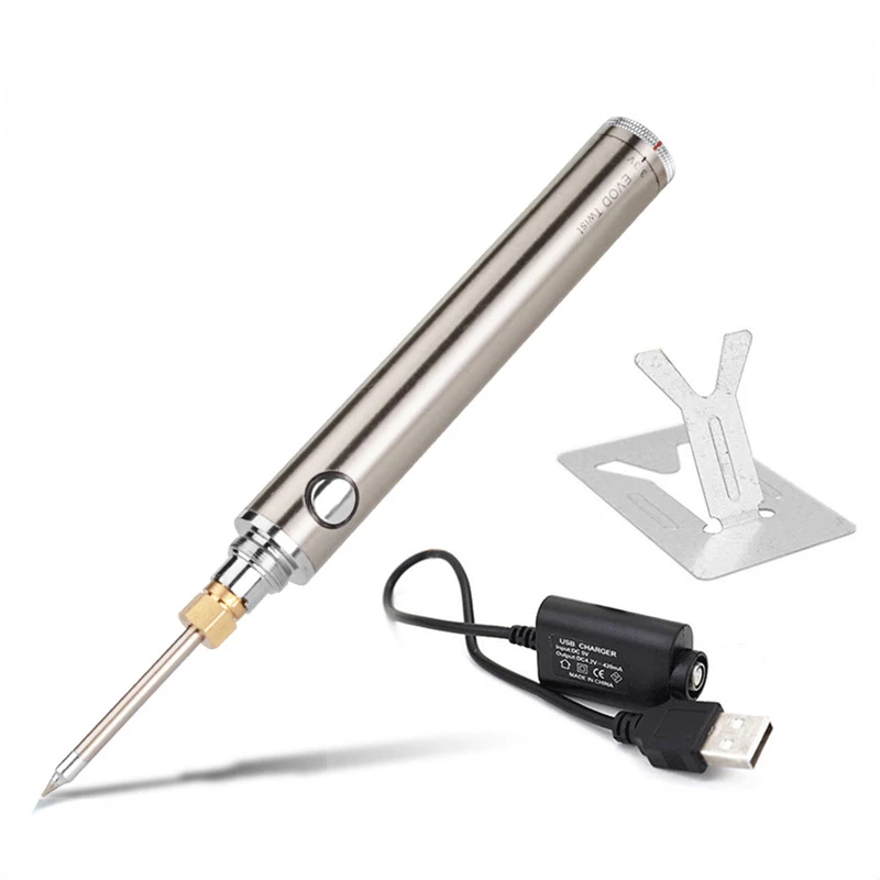 5V 8W Wireless Charging Electric Soldering Iron USB Fast Rechargeable Soldering Iron Portable Rework Station Repair Welding Tool
5V 8W Wireless Charging Electric Soldering Iron USB Fast Rechargeable Soldering Iron Portable Rework Station Repair Welding Tool