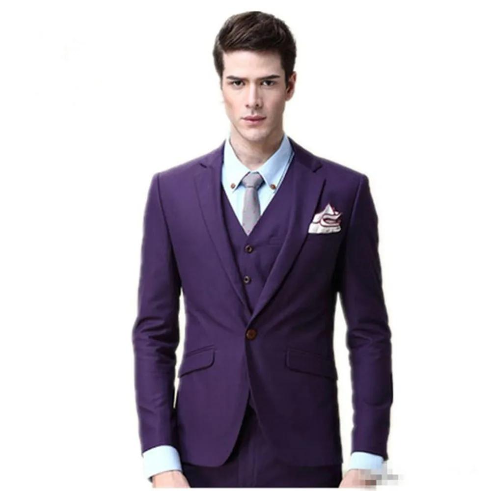 New Classic Men’s Suit Smolking Noivo Terno Slim Fit Easculino Evening Suits For Men Purple Groom Tuxedos One Button Best Man We
New Classic Men’s Suit Smolking Noivo Terno Slim Fit Easculino Evening Suits For Men Purple Groom Tuxedos One Button Best Man We