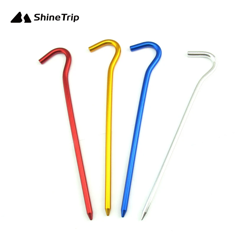 10pcs/set 18cm Aluminium Alloy Tent Pegs With Hooks Garden Stakes Ground Nail For Hammock Camping Guyline Awning Canopy Flysheet
10pcs/set 18cm Aluminium Alloy Tent Pegs With Hooks Garden Stakes Ground Nail For Hammock Camping Guyline Awning Canopy Flysheet