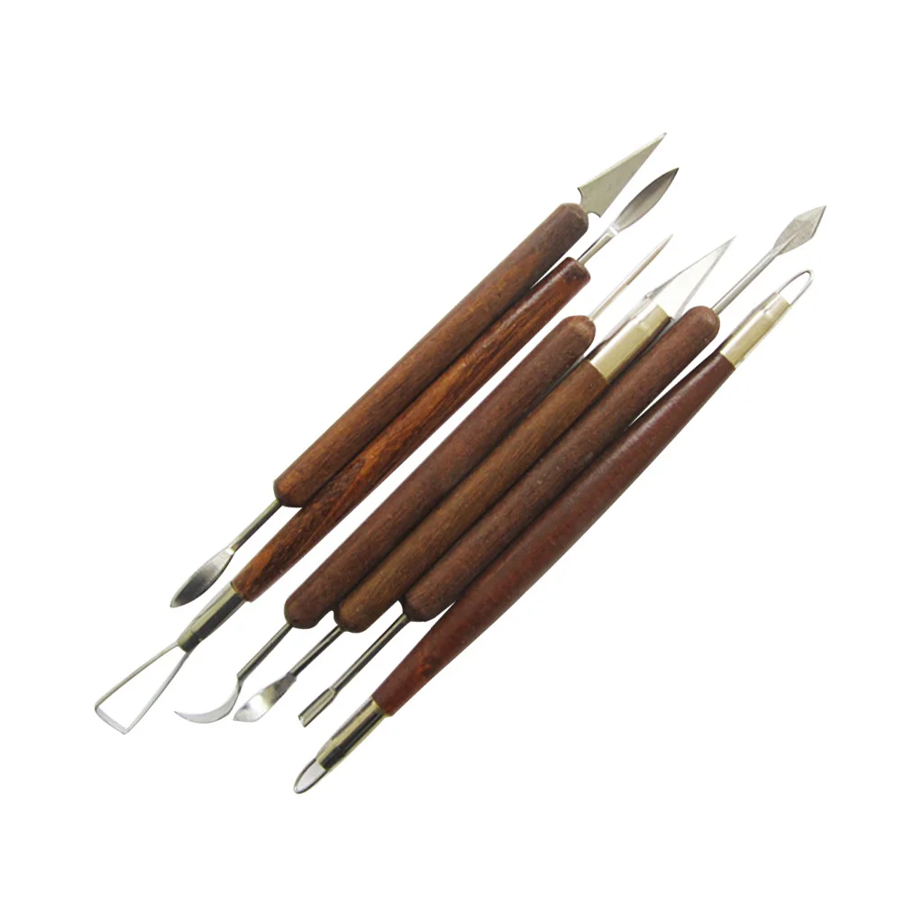 6PCS Ceramic Clay Sculpting Tools Clay Sculpture Set Ceramic Pottery Supplies Japanese Pottery Tools
6PCS Ceramic Clay Sculpting Tools Clay Sculpture Set Ceramic Pottery Supplies Japanese Pottery Tools