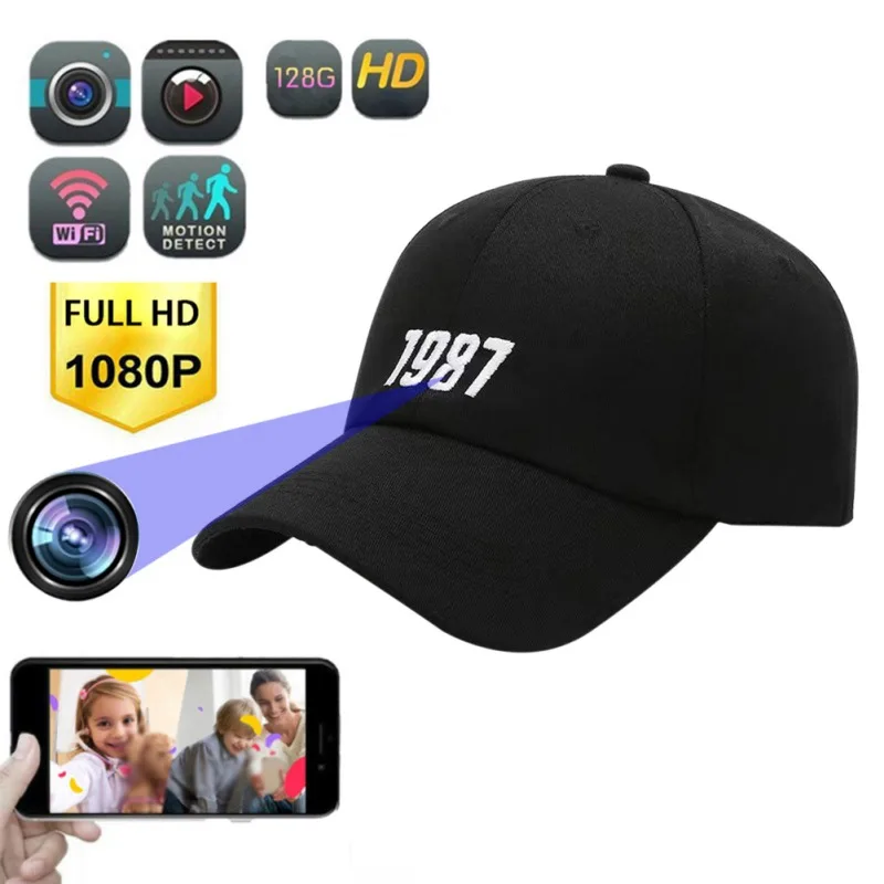 Sun Hats with Camera Home Security Camera Motion Activated Video Recorder Wireless WiFi Mini Camera Cycling Recorder
Sun Hats with Camera Home Security Camera Motion Activated Video Recorder Wireless WiFi Mini Camera Cycling Recorder