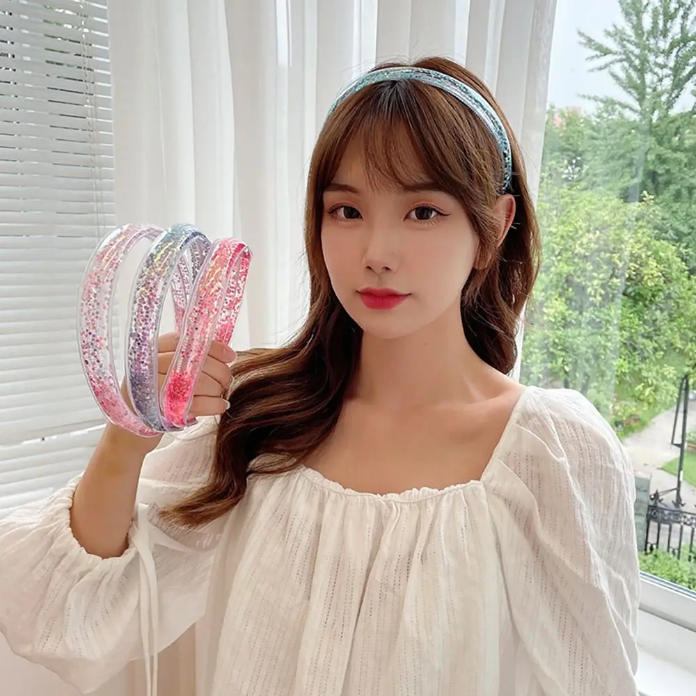 Casual Headwear Hair Accessories Hair Care Quicksand Headbands Glitter Headbands Sequin Hair Hoop Bezel Hair Hoops
Casual Headwear Hair Accessories Hair Care Quicksand Headbands Glitter Headbands Sequin Hair Hoop Bezel Hair Hoops