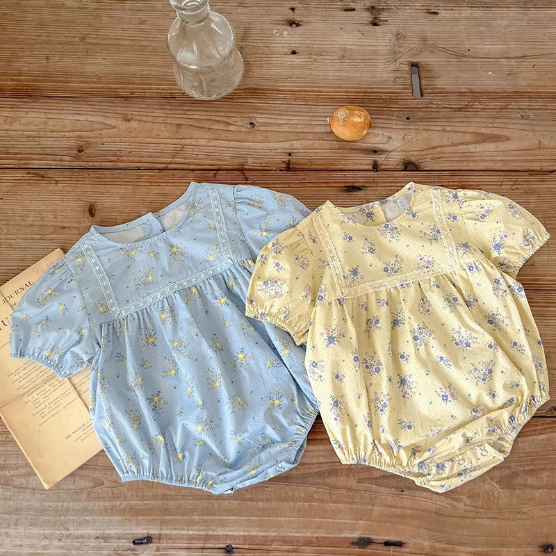 Toddler Baby Girl Romper Short Sleeve Cotton Floral Printing Newborn Baby Girls Jumpsuit Baby Girls Clothes For Summer
Toddler Baby Girl Romper Short Sleeve Cotton Floral Printing Newborn Baby Girls Jumpsuit Baby Girls Clothes For Summer