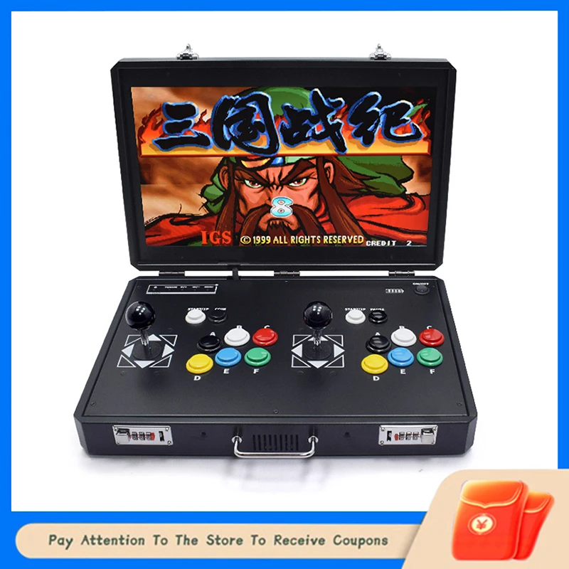 Детский игровой джойстик, аркадная машина Moonlight Treasure Box, домашняя игровая консоль для двух человек, портативная Боевая машина с Wi-Fi
Детский игровой джойстик, аркадная машина Moonlight Treasure Box, домашняя игровая консоль для двух человек, портативная Боевая машина с Wi-Fi