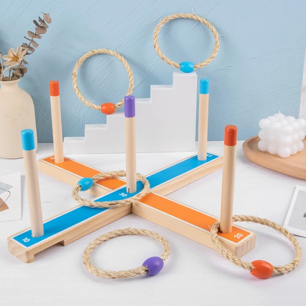 Game Party Activities Montessori Game Wood Ferrule Game Throwing Ring Toy Interactive ThrowingFor Family|For Children
Game Party Activities Montessori Game Wood Ferrule Game Throwing Ring Toy Interactive ThrowingFor Family|For Children
