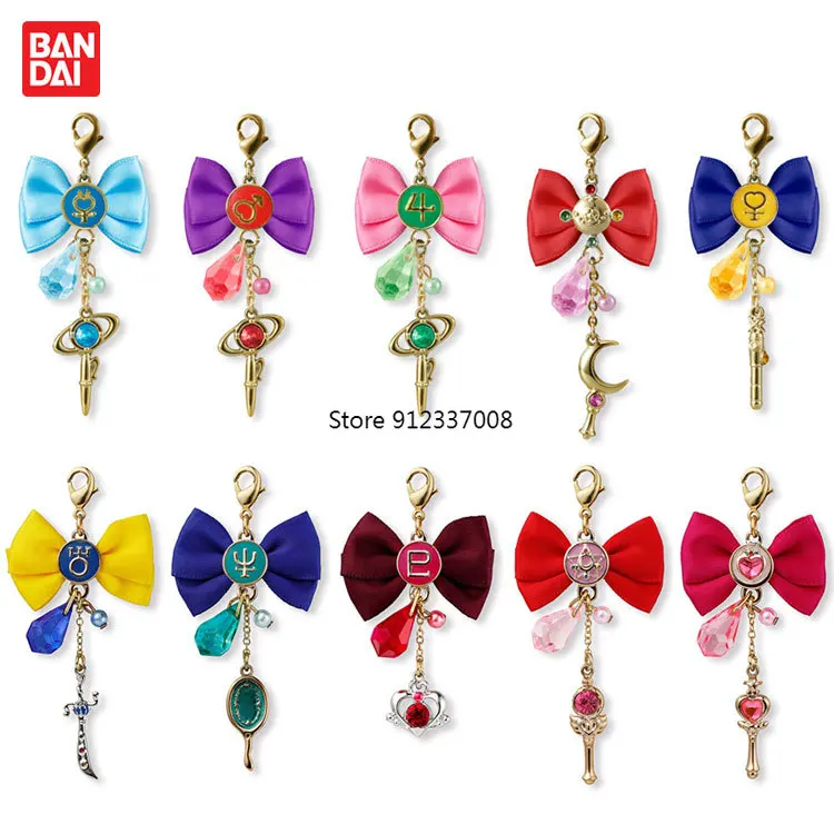 Bandai Genuine Gachapon Capsule Candy Toy Toys Sailor Moon Sapphire Crystal Bowknot Pendants P1 P2
Bandai Genuine Gachapon Capsule Candy Toy Toys Sailor Moon Sapphire Crystal Bowknot Pendants P1 P2