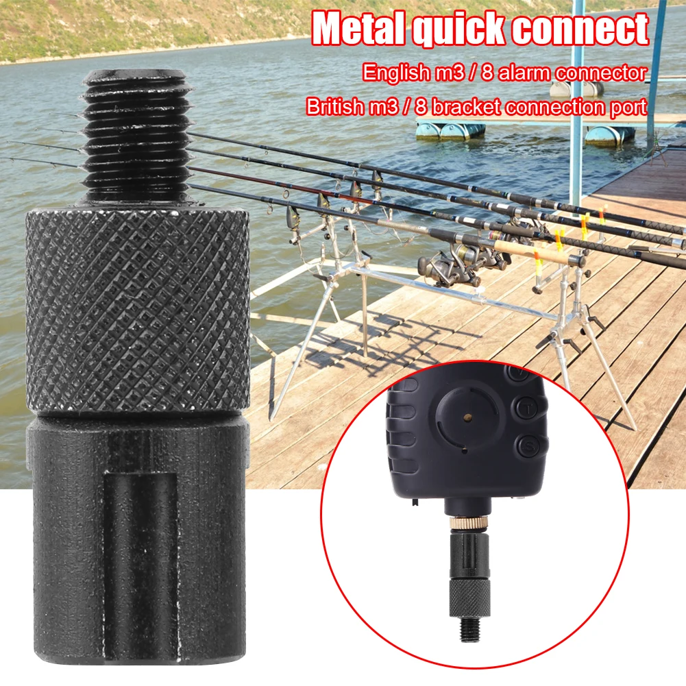 Aluminum Alloy Quick Release Magnetic Adapter Carp Fishing Rod Stick Bite Alarm Holder Connector Fishing Alert Warning Tackle
Aluminum Alloy Quick Release Magnetic Adapter Carp Fishing Rod Stick Bite Alarm Holder Connector Fishing Alert Warning Tackle