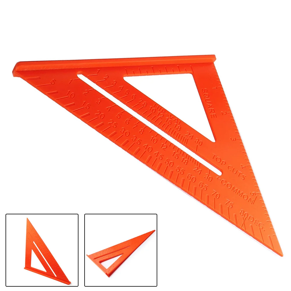 1pcs Woodworking Triangular Ruler Carpentry Gauges Orange Plactics Portable 182*186*260mm For Carpenter/roofer
1pcs Woodworking Triangular Ruler Carpentry Gauges Orange Plactics Portable 182*186*260mm For Carpenter/roofer