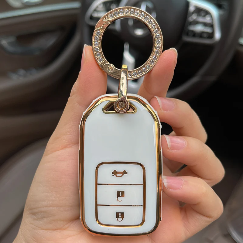 Car Key Case Cover for Honda XR-V VEZEL Jazz Fit LIFE Crosstour JADE Gienia HRV City Crider Greiz Spirior Crv 3 Accord 3 Civic
Car Key Case Cover for Honda XR-V VEZEL Jazz Fit LIFE Crosstour JADE Gienia HRV City Crider Greiz Spirior Crv 3 Accord 3 Civic