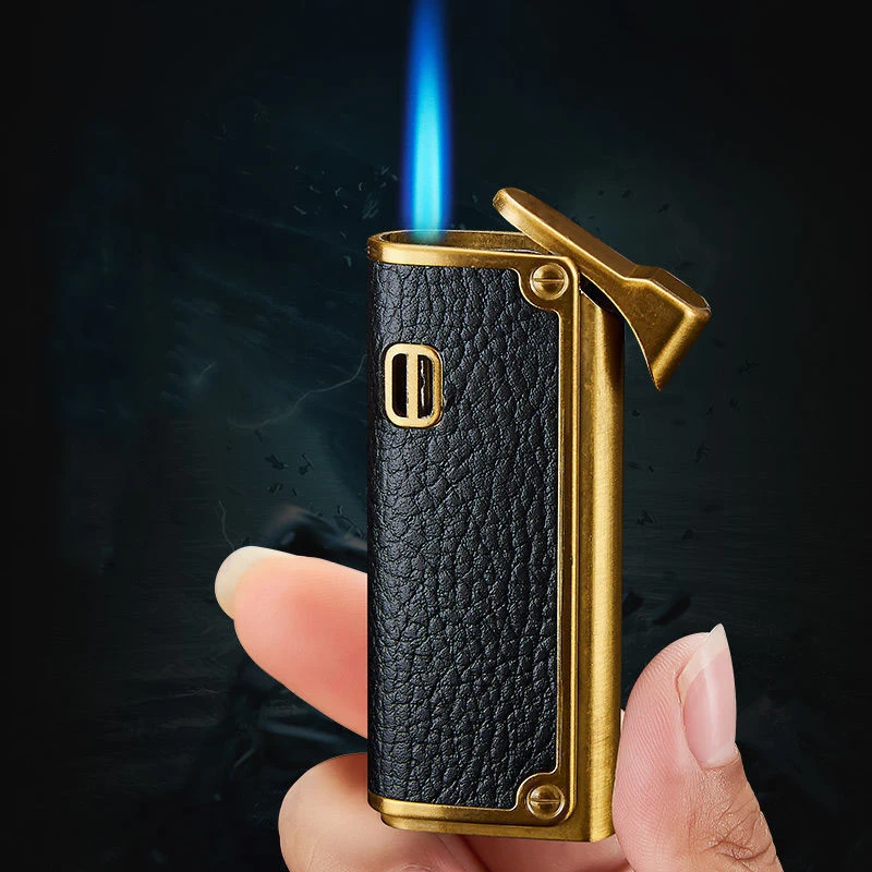 New Upscale Men's Gifts, Outdoor Windproof Direct Spray, Blue Flame Lighter, Cigar Lighter, Camping Tool, Igniter, Cigarette
New Upscale Men's Gifts, Outdoor Windproof Direct Spray, Blue Flame Lighter, Cigar Lighter, Camping Tool, Igniter, Cigarette