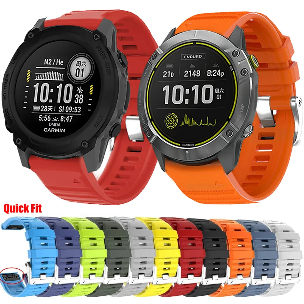 Ремешок для часов QuickFit, силиконовый спортивный браслет для смарт-часов Garmin спуск Mk2i/Mk1/G1/Enduro/Epix/MARQ, 22 26 мм
Ремешок для часов QuickFit, силиконовый спортивный браслет для смарт-часов Garmin спуск Mk2i/Mk1/G1/Enduro/Epix/MARQ, 22 26 мм