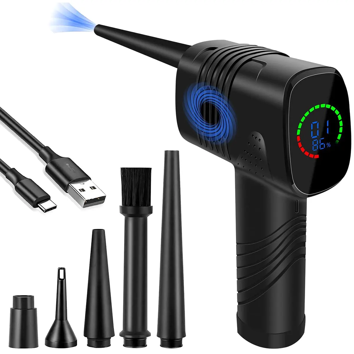 Новинка Пыльник для сжатого воздуха светодиодный ным экраном 5 насадок 38000 об/мин 6000 мАч перезаряжаемый Пыльник Эффективный Электрический в...
Новинка Пыльник для сжатого воздуха светодиодный ным экраном 5 насадок 38000 об/мин 6000 мАч перезаряжаемый Пыльник Эффективный Электрический в...