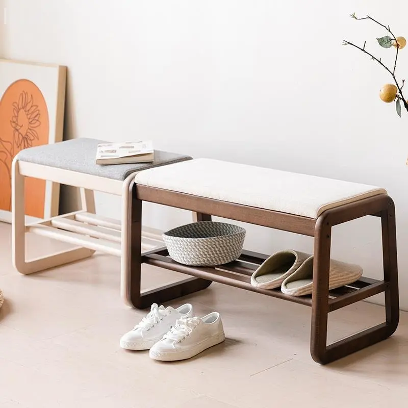 Solid wood foyer changing stool soft bag cushion wearing shoe stool entrance entry household shoe rack sitable shoe cabinet
Solid wood foyer changing stool soft bag cushion wearing shoe stool entrance entry household shoe rack sitable shoe cabinet