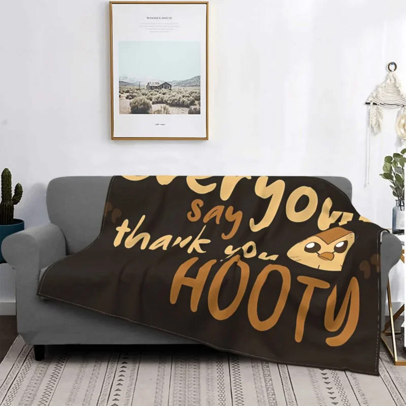 The Owl House Cartoon Animation Blanket Fleece Flannel Thin Everyone Say Thank You Hooty Throw Blankets For Bedding Plush Thin
The Owl House Cartoon Animation Blanket Fleece Flannel Thin Everyone Say Thank You Hooty Throw Blankets For Bedding Plush Thin