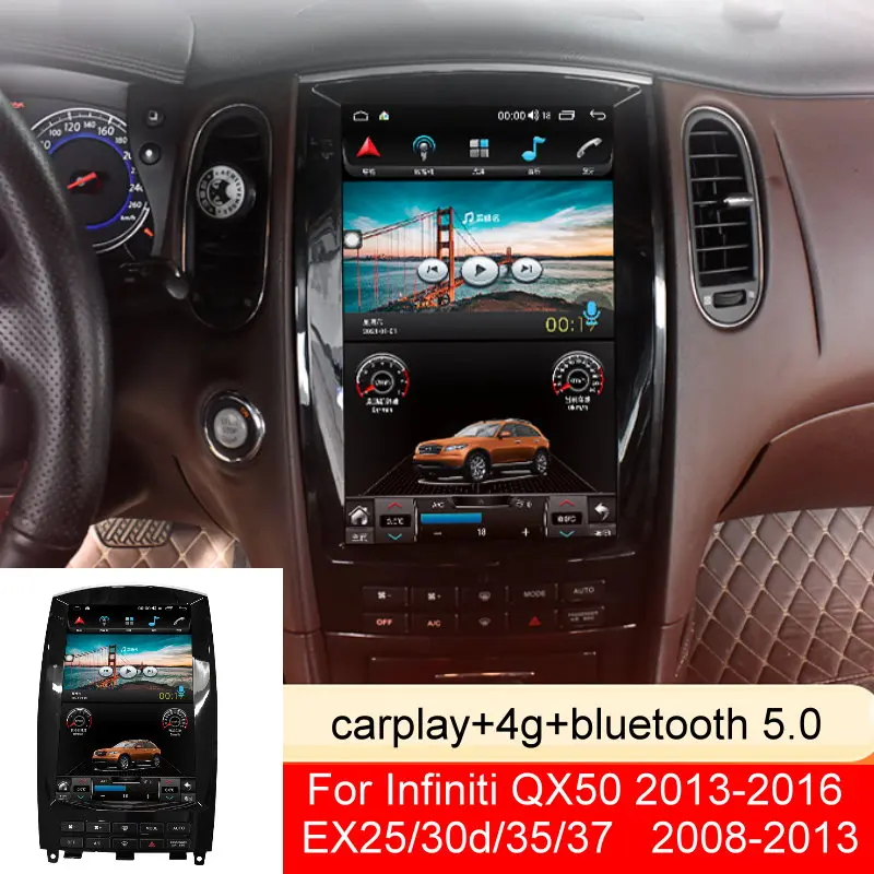 Car Android Navigation System Multimedia For Infiniti EX25/30d/35/37/QX50 For Nissan Skyline Crossover Radio Stereo DVD Player
Car Android Navigation System Multimedia For Infiniti EX25/30d/35/37/QX50 For Nissan Skyline Crossover Radio Stereo DVD Player