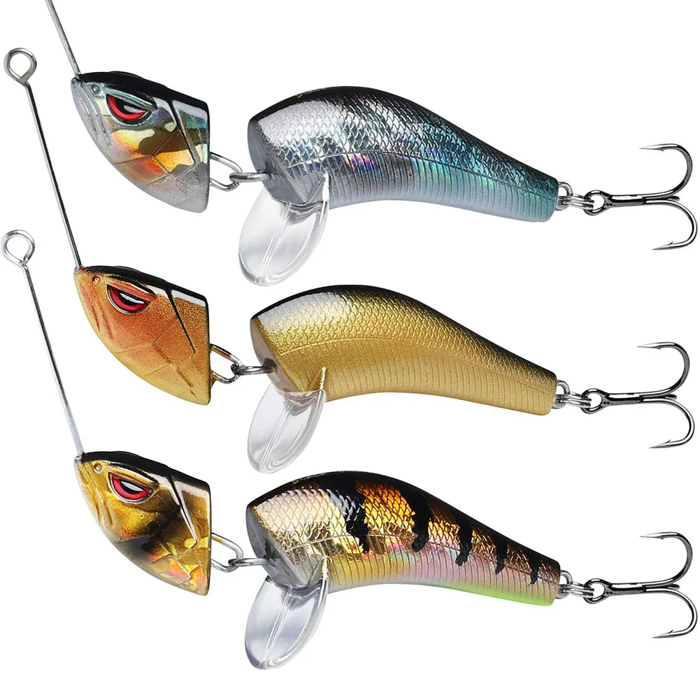 TRUSCEND Lure Bait Multi-Section Bait Bionic Two-Section Hard Bait Perch Bait Built-in Rattle Fishing Lure Bait Tackle Pesca
TRUSCEND Lure Bait Multi-Section Bait Bionic Two-Section Hard Bait Perch Bait Built-in Rattle Fishing Lure Bait Tackle Pesca