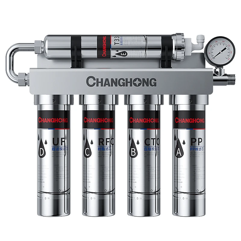 GY Water Purifier Direct Drink Kitchen Tap Pre-Filter Five-Level Ultrafiltration Stainless Steel Water Purifier
GY Water Purifier Direct Drink Kitchen Tap Pre-Filter Five-Level Ultrafiltration Stainless Steel Water Purifier