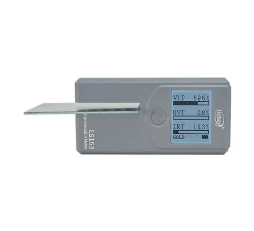 Solar Film Window Transmission Meter Tester Gauge with Resolution 0.1% Tint UV IR Rejection Rate VLT Tester LS163 
Solar Film Window Transmission Meter Tester Gauge with Resolution 0.1% Tint UV IR Rejection Rate VLT Tester LS163