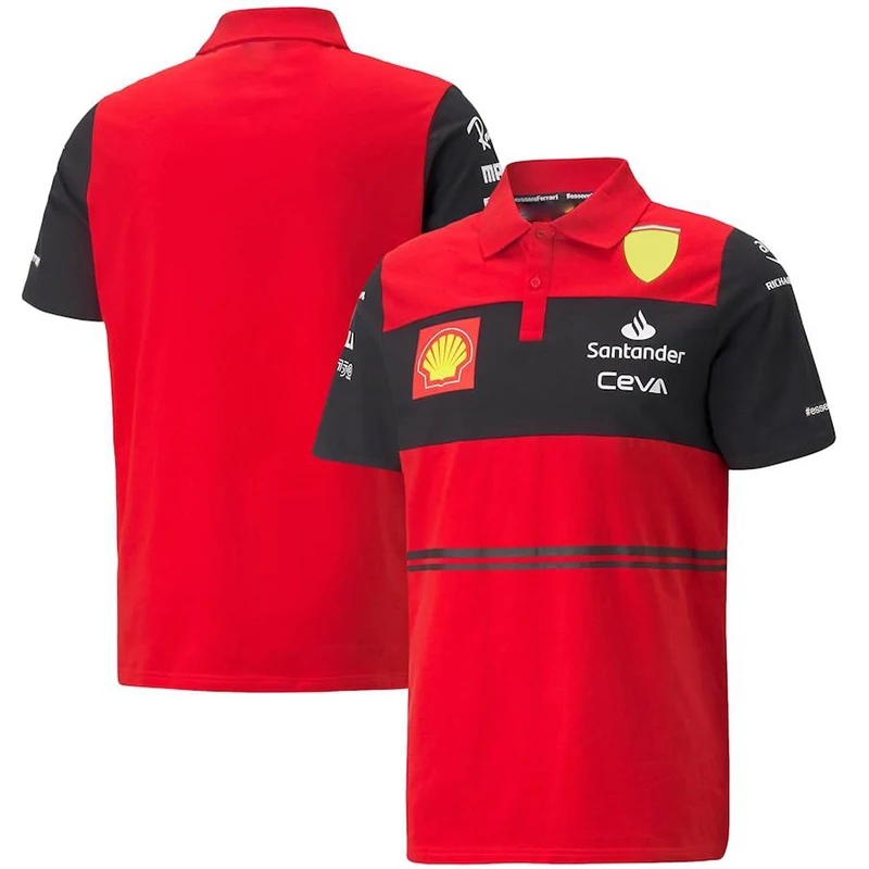 2022 new F1 racing red team official website the same short sleeved polo shirt can be customized for free
2022 new F1 racing red team official website the same short sleeved polo shirt can be customized for free