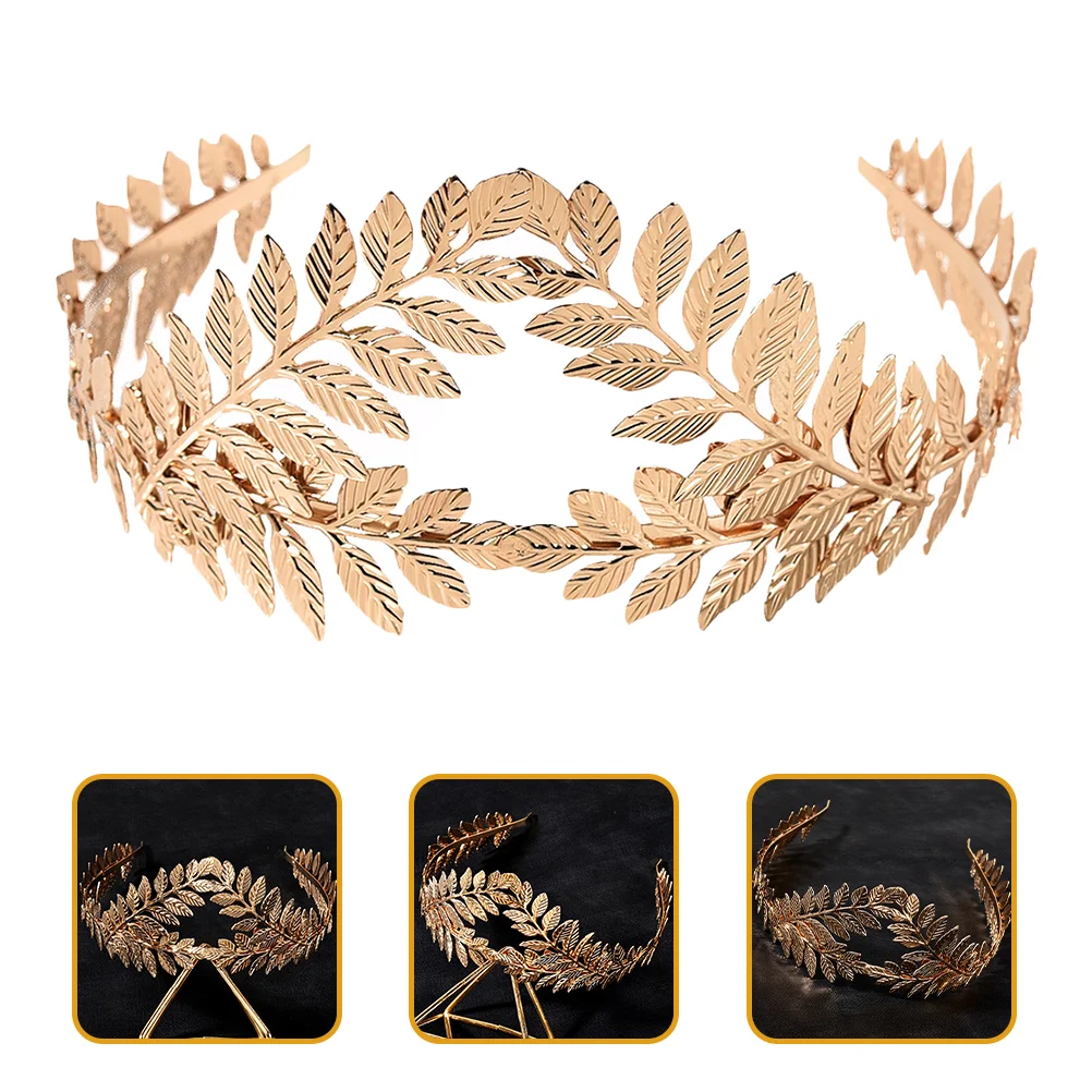 Leaf Headband Hair Accessories Bridal European American Decorations Women Bride Wedding Alloy Roman Wreath
Leaf Headband Hair Accessories Bridal European American Decorations Women Bride Wedding Alloy Roman Wreath