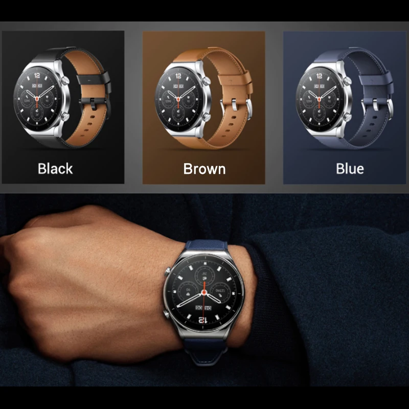 Xiaomi Mi Watch S1 Smart Watch Bluetooth Calling Smart Watch Men Women Waterproof Sports Fitness Bracelet Men for IOS Android
Xiaomi Mi Watch S1 Smart Watch Bluetooth Calling Smart Watch Men Women Waterproof Sports Fitness Bracelet Men for IOS Android