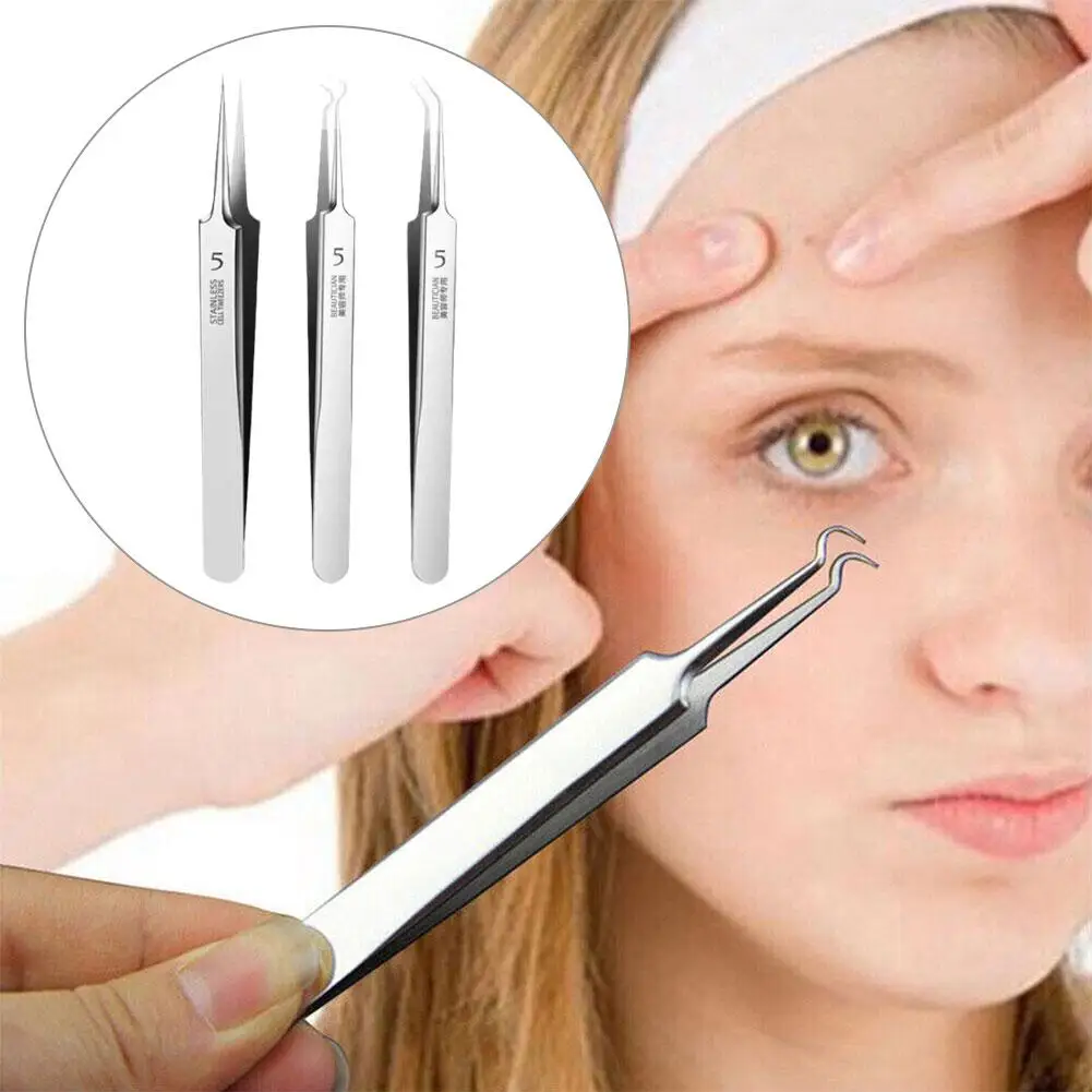 Professional Ultra-fine No. 5 Acne Blackhead Removal Deep Face Tool Salon Cleaner Clip Beauty Pimples Skin Tweezers Care Ne W4W9
Professional Ultra-fine No. 5 Acne Blackhead Removal Deep Face Tool Salon Cleaner Clip Beauty Pimples Skin Tweezers Care Ne W4W9