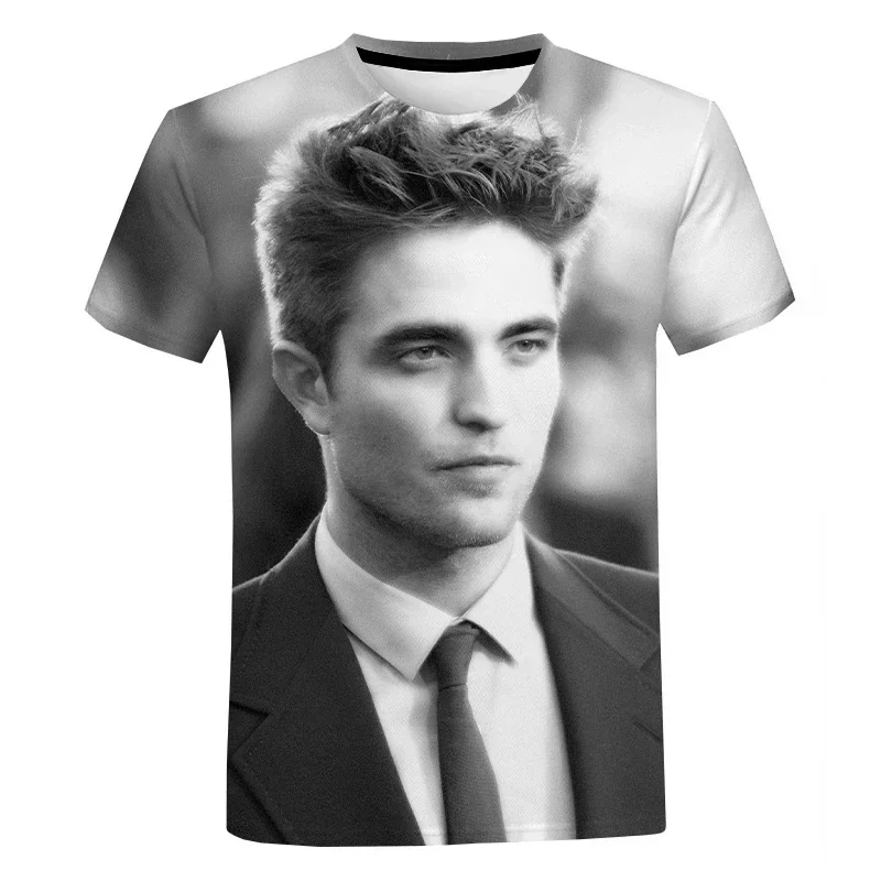 Robert Pattinson 3D Printing T Shirt Men's and Women's Casual Short-sleeved Onlyfans Cosplay Men Clothing Quality T-shirts
Robert Pattinson 3D Printing T Shirt Men's and Women's Casual Short-sleeved Onlyfans Cosplay Men Clothing Quality T-shirts