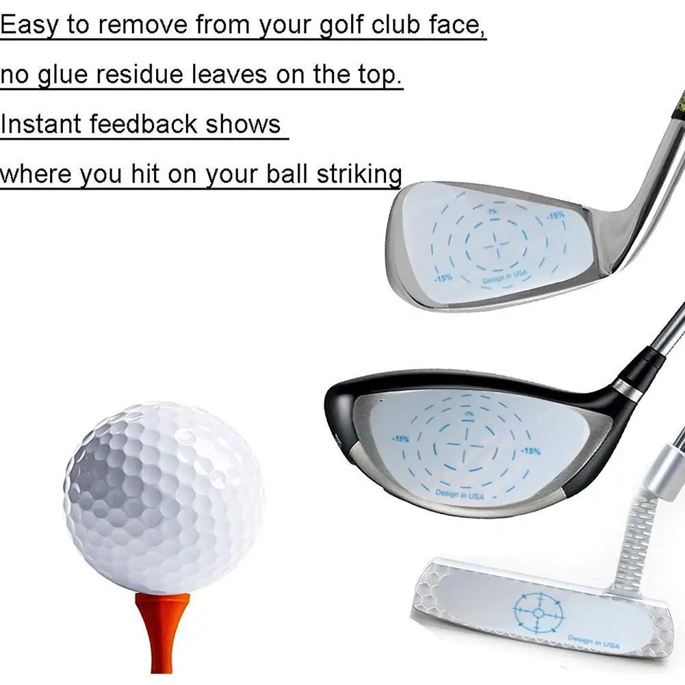 10pcs New Design Driver Impact Tape Labels Golf Impact Stickers for Swing Training Irons Putters and Woods
10pcs New Design Driver Impact Tape Labels Golf Impact Stickers for Swing Training Irons Putters and Woods