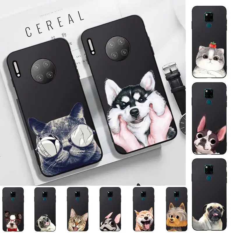 Cute Dog And Cat Phone Case for Huawei Mate 20 10 9 40 30 lite pro X Nova 2 3i 7se
Cute Dog And Cat Phone Case for Huawei Mate 20 10 9 40 30 lite pro X Nova 2 3i 7se