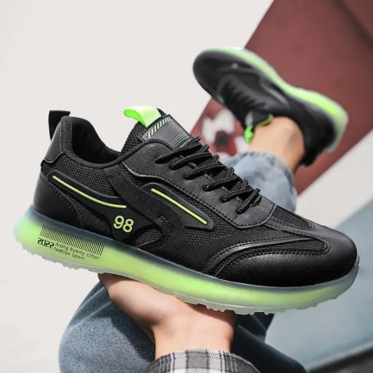 new 98 air mesh Men's sneakers spring sport casual luminous men shoes outdoor streetwear Breathable black Travel
new 98 air mesh Men's sneakers spring sport casual luminous men shoes outdoor streetwear Breathable black Travel