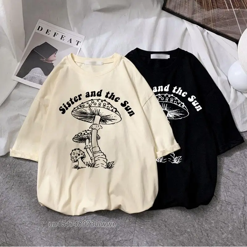 Harajuku Colorful Mushroom Print T-Shirt Street Casual Streetwear 2022 Harajuku Casual Pullover T-Shirt Female/Male Fashion Tops
Harajuku Colorful Mushroom Print T-Shirt Street Casual Streetwear 2022 Harajuku Casual Pullover T-Shirt Female/Male Fashion Tops