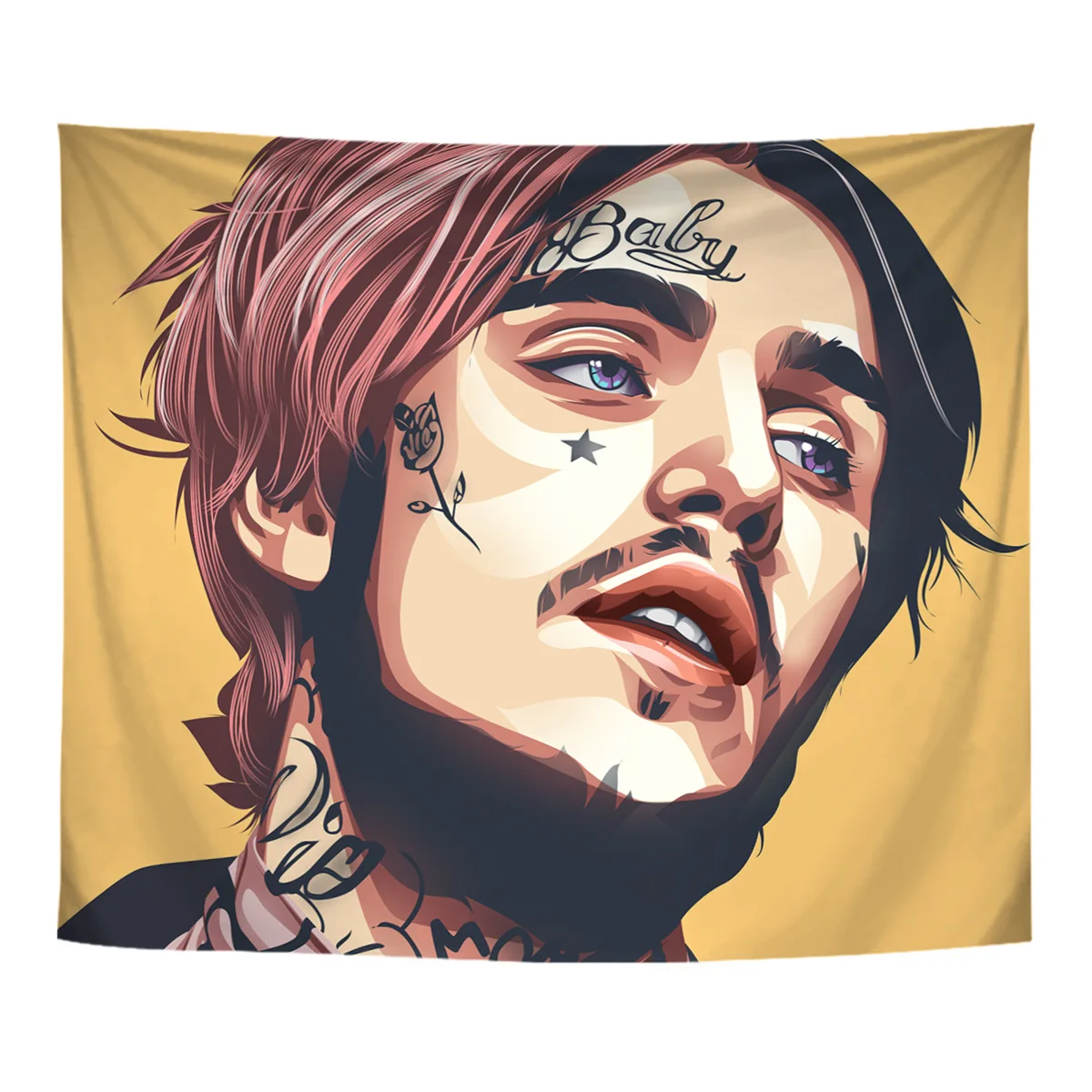 Lil Peep Tapestry Wall Hanging Cute Home Kawaii Room Decoration Witchcraft Hippie Boho Style
Lil Peep Tapestry Wall Hanging Cute Home Kawaii Room Decoration Witchcraft Hippie Boho Style