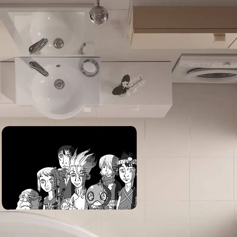 Коврик Dr.STONE в японском стиле из искусственной кожи, комнатный декоративный мат для душевой кабины, кухни, прихожей, коврики для спальни
Коврик Dr.STONE в японском стиле из искусственной кожи, комнатный декоративный мат для душевой кабины, кухни, прихожей, коврики для спальни
