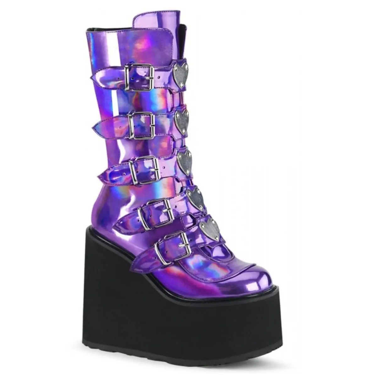 Buckle Ankel Devilian Bat Boots Women Demonia Punk Female Platform Boots Wedges High Heels PU Lolita Cosplay Mujer Plus Size
Buckle Ankel Devilian Bat Boots Women Demonia Punk Female Platform Boots Wedges High Heels PU Lolita Cosplay Mujer Plus Size