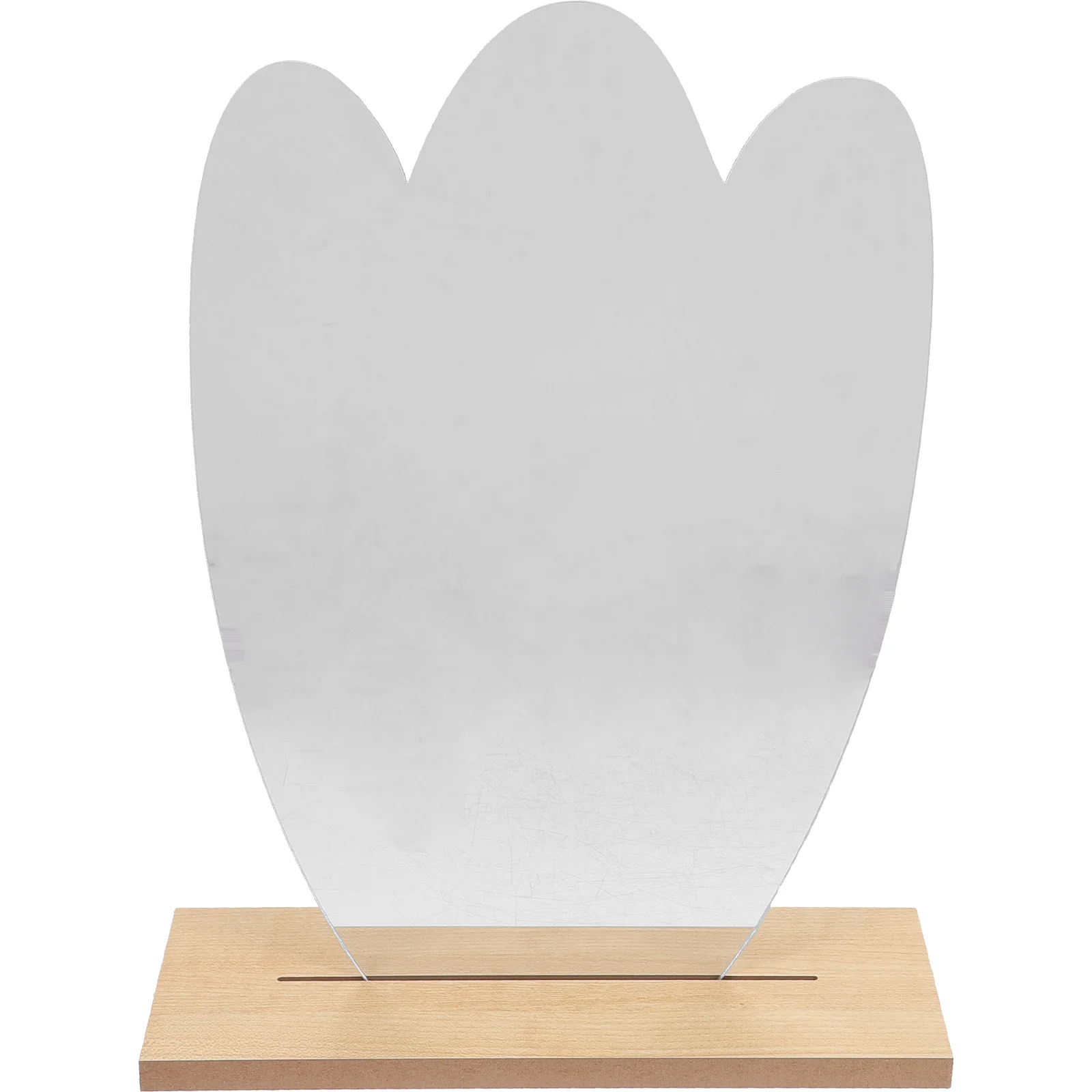 Desk Mirror Decorative Table Makeup Mirror Desk Irregular Mirror with Stand for Bedroom
Desk Mirror Decorative Table Makeup Mirror Desk Irregular Mirror with Stand for Bedroom