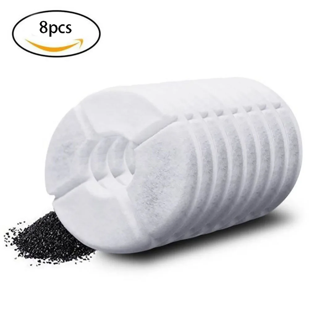 Replacement Activated Carbon Filter For Cat Water Drinking Fountain Replaced Filters Flower For Pet Dog Round Fountain Dispenser
Replacement Activated Carbon Filter For Cat Water Drinking Fountain Replaced Filters Flower For Pet Dog Round Fountain Dispenser