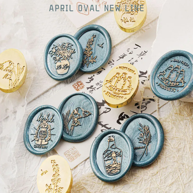 Wax Seal Stamp Cartoon Creative Fire Paint Cute Vintage DIY Handbook Decorative Gift Oval Brass Stamps Scrapbooking New Sello 
Wax Seal Stamp Cartoon Creative Fire Paint Cute Vintage DIY Handbook Decorative Gift Oval Brass Stamps Scrapbooking New Sello