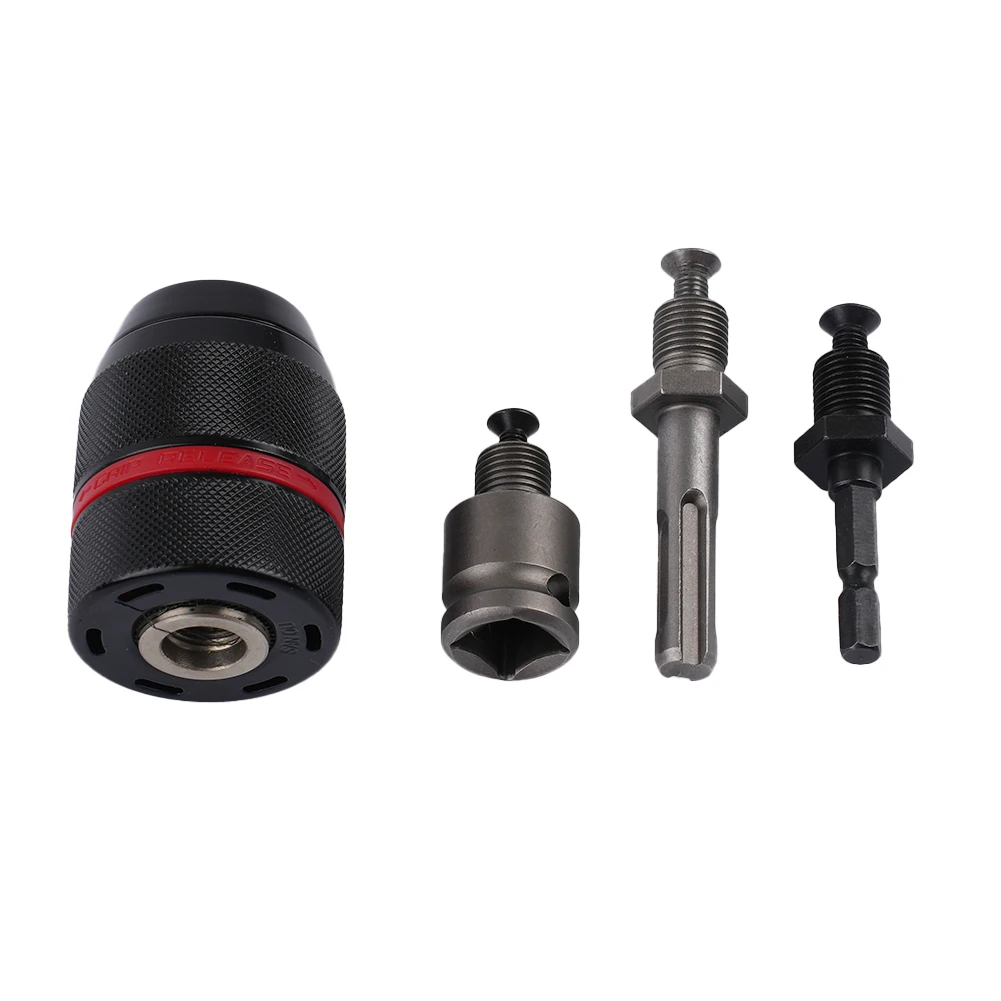Metal Heavy Duty 1/2-20UNF 13mm Drill Chuck Hex Shank/SDS/Socket Square Female Adaptor Hardware Tool Professional
Metal Heavy Duty 1/2-20UNF 13mm Drill Chuck Hex Shank/SDS/Socket Square Female Adaptor Hardware Tool Professional