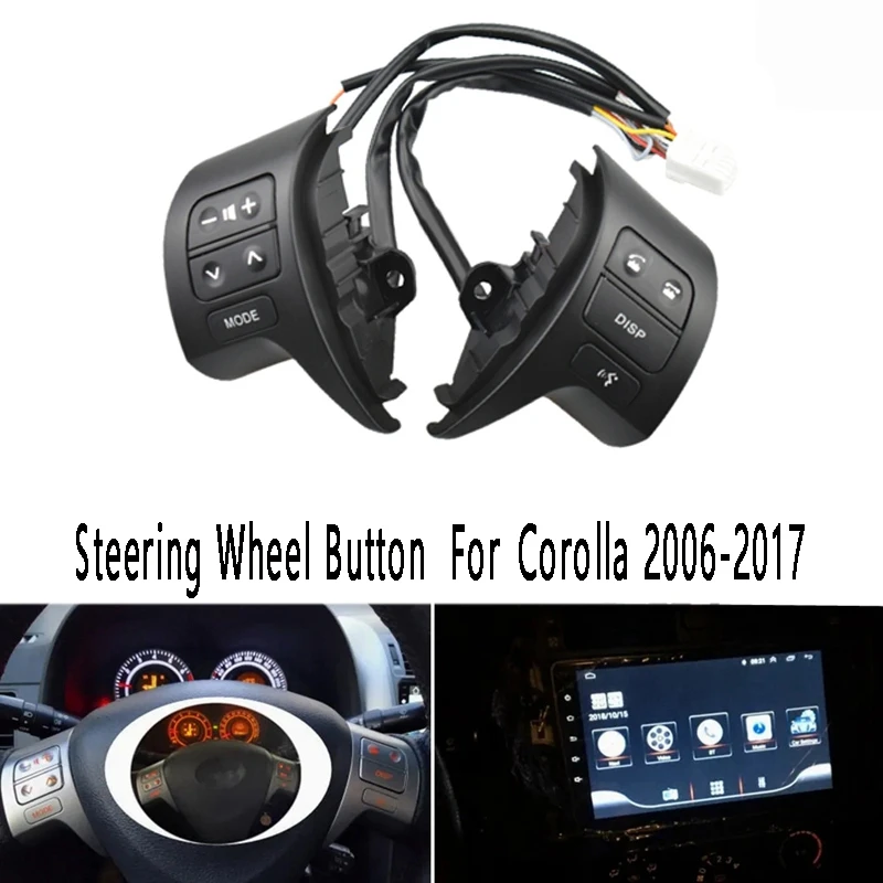 Multifunction Steering Wheel Button Control Menu Switch Button Volume Switch For Toyota Corolla 2006-2017 8425012020
Multifunction Steering Wheel Button Control Menu Switch Button Volume Switch For Toyota Corolla 2006-2017 8425012020