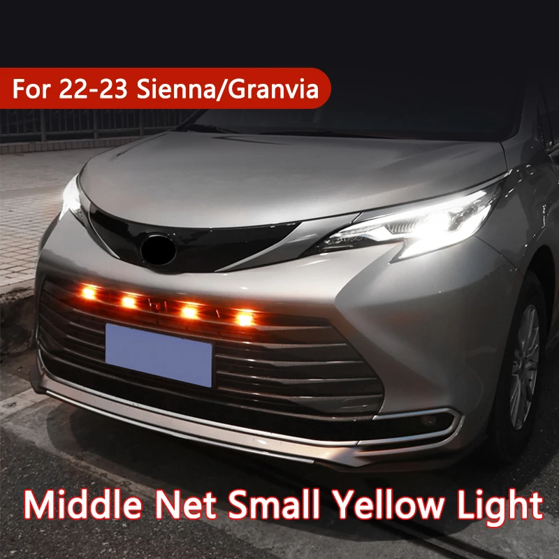For Toyota Sienna Granvia 22-23 Front Grille LED Light Central Grill Decorative Lamp Modify High Brightness Exterior Accessories
For Toyota Sienna Granvia 22-23 Front Grille LED Light Central Grill Decorative Lamp Modify High Brightness Exterior Accessories