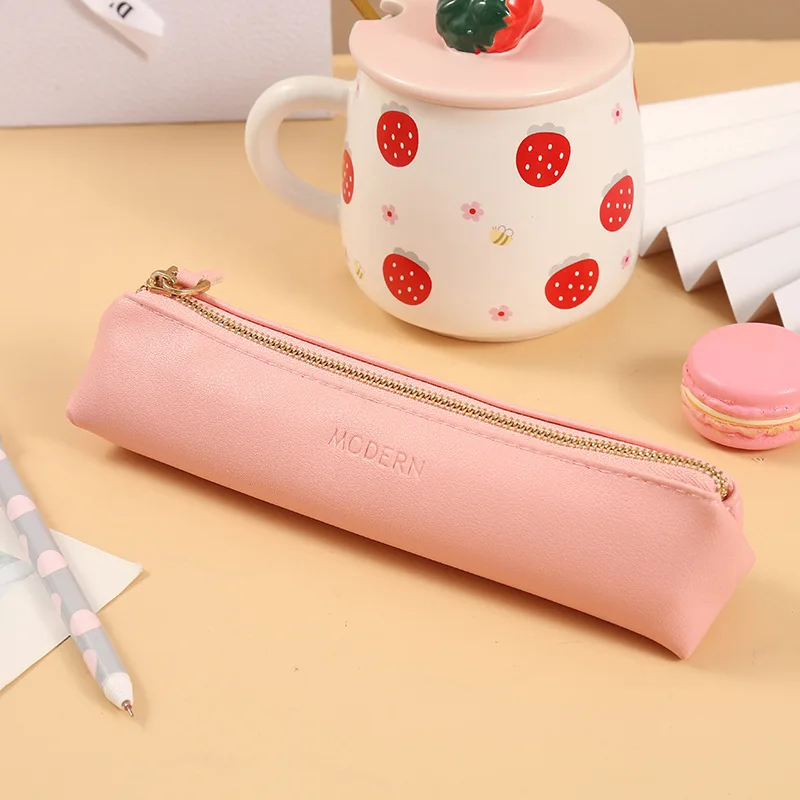 Candy Color Pencil Bag Student Stationery Holder Pen Case for Girls Children PU Leather Zipper Pencil Pouch School Supplies
Candy Color Pencil Bag Student Stationery Holder Pen Case for Girls Children PU Leather Zipper Pencil Pouch School Supplies