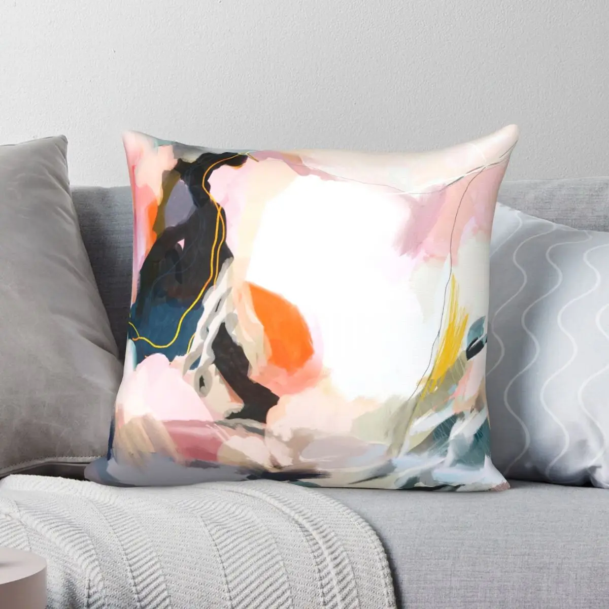 Apricot Dawn Pillowcase Polyester Linen Velvet Pattern Zip Decor Throw Pillow Case Sofa Cushion Case
Apricot Dawn Pillowcase Polyester Linen Velvet Pattern Zip Decor Throw Pillow Case Sofa Cushion Case