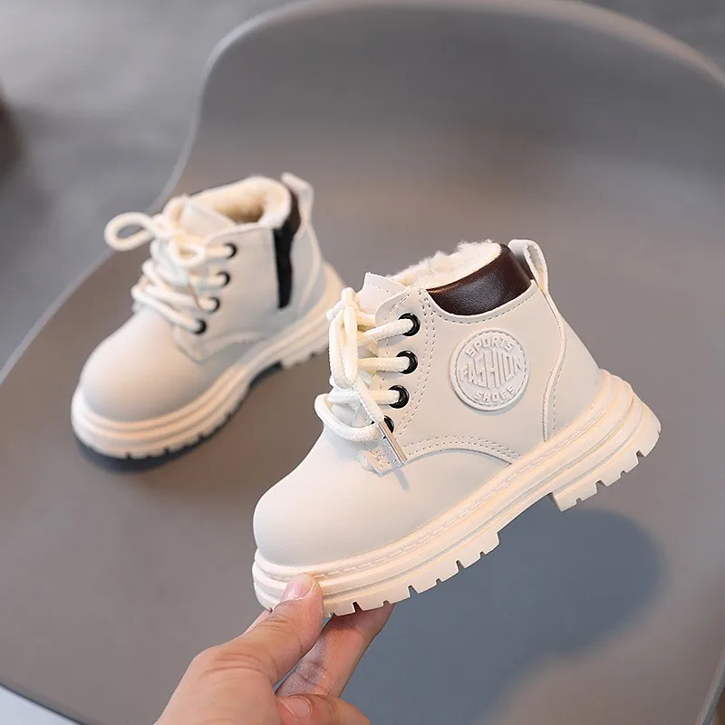 CUZULLAA Boys Short Boots with Plush Girls Boots 1-12 Years Children Winter Warm Boots Kids Cotton Shoes Size 21-36
CUZULLAA Boys Short Boots with Plush Girls Boots 1-12 Years Children Winter Warm Boots Kids Cotton Shoes Size 21-36
