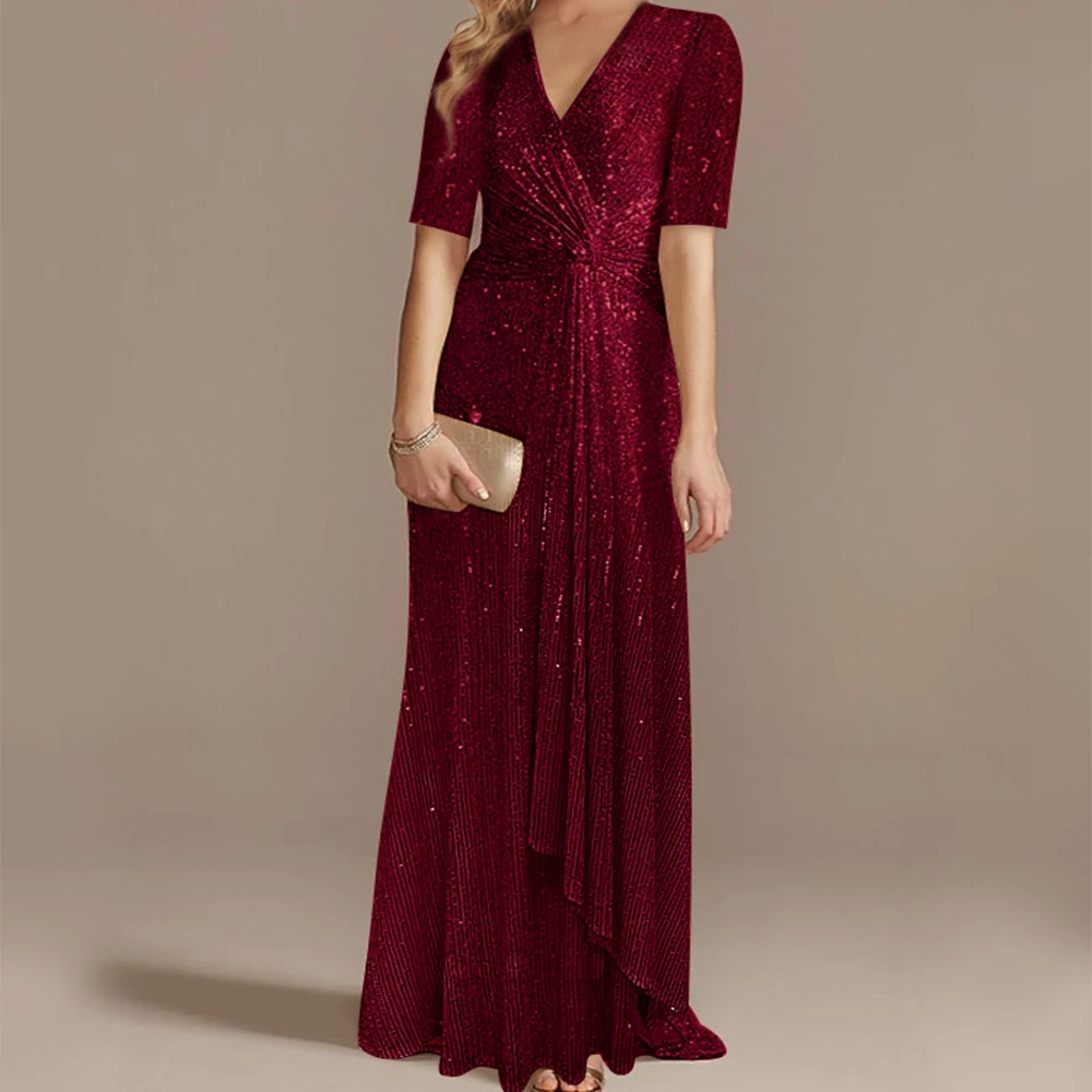 Satin Luxury Evening Party Dress V Neck A Line Evening Gowns for Women Elegant 2023
Satin Luxury Evening Party Dress V Neck A Line Evening Gowns for Women Elegant 2023