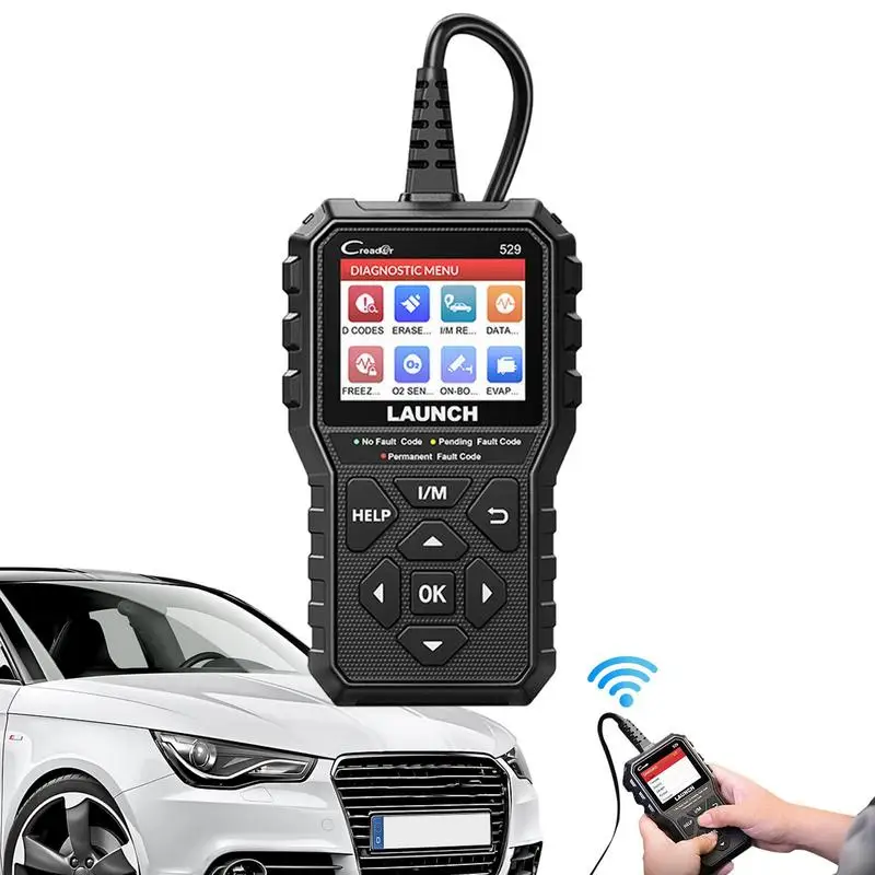 OBD2 Code Reader Multilingual Online Upgrade Diagnostic Scanner Precise Portable Car Engine Fault Code Reader Scan Tool
OBD2 Code Reader Multilingual Online Upgrade Diagnostic Scanner Precise Portable Car Engine Fault Code Reader Scan Tool