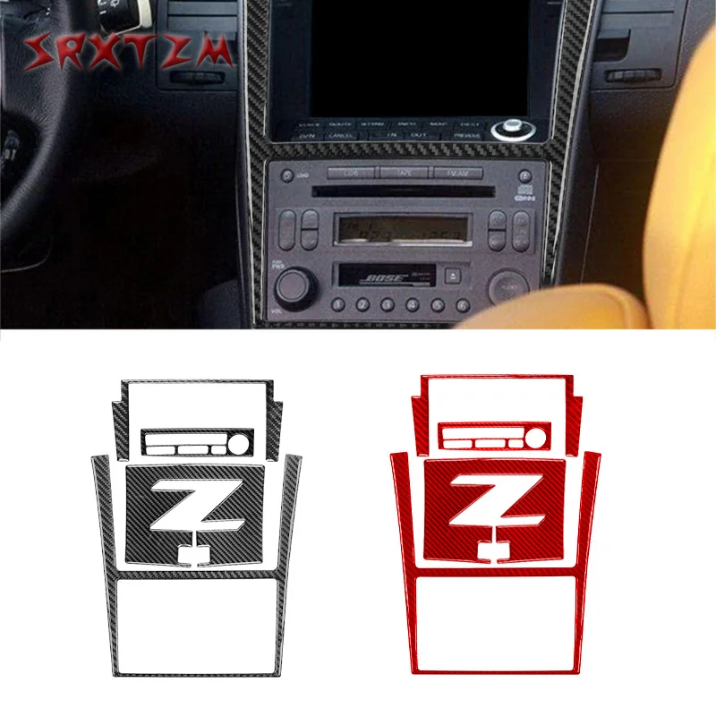 For NISSAN 350Z Z33 2003-2009 Car Central Control Navigation Decoration Panel Interior Accessories Carbon Fiber
For NISSAN 350Z Z33 2003-2009 Car Central Control Navigation Decoration Panel Interior Accessories Carbon Fiber