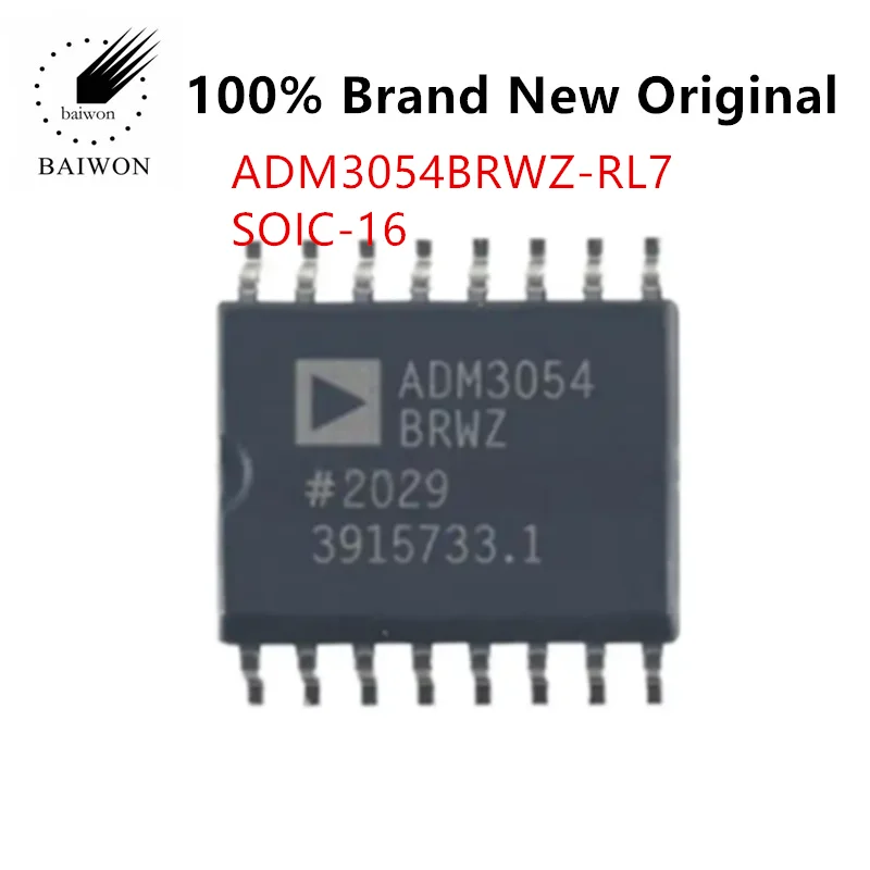 100% OrigInal IC ChipS ADM3054BRWZ-RL7 SOIC-16 Signal Isolation High Speed CAN Transceiver Chip
100% OrigInal IC ChipS ADM3054BRWZ-RL7 SOIC-16 Signal Isolation High Speed CAN Transceiver Chip